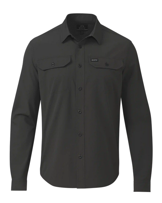 Gauge LS Work Shirt | Asphalt