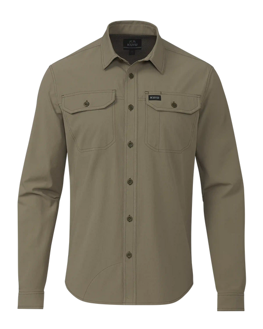 Gauge LS Work Shirt | Khaki