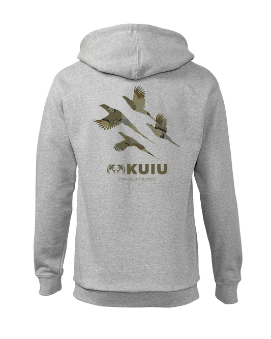 KUIU Valo Upland Hoodie | Heather Grey
