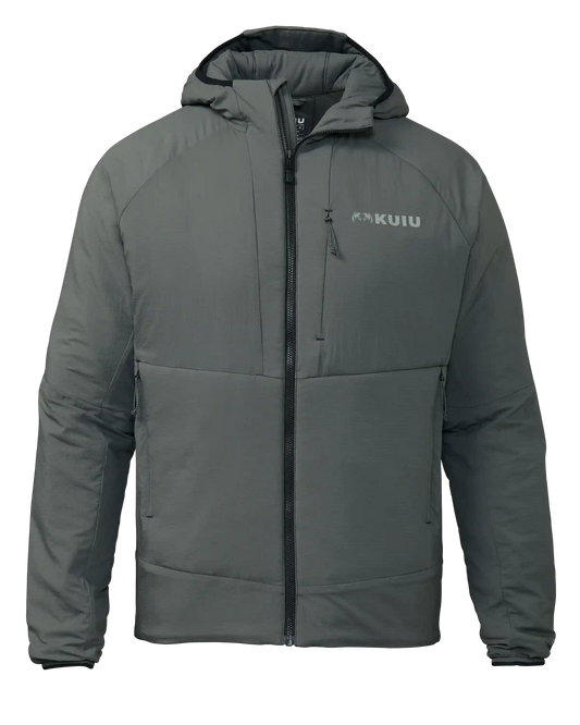 Kenai Hooded Jacket | Gunmetal