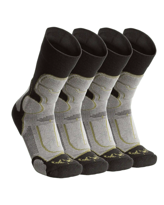 ULTRA Merino Crew Sock 4-Pair Pack | Grey Green