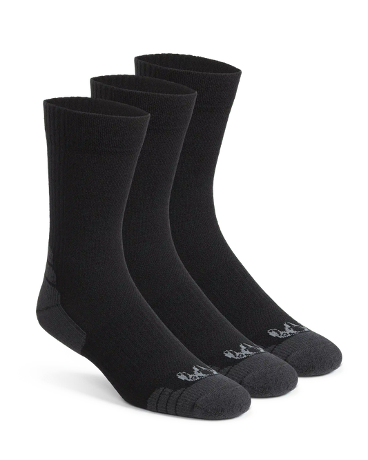 Merino Lightweight Performance Sock 3-Pair Pack | Black